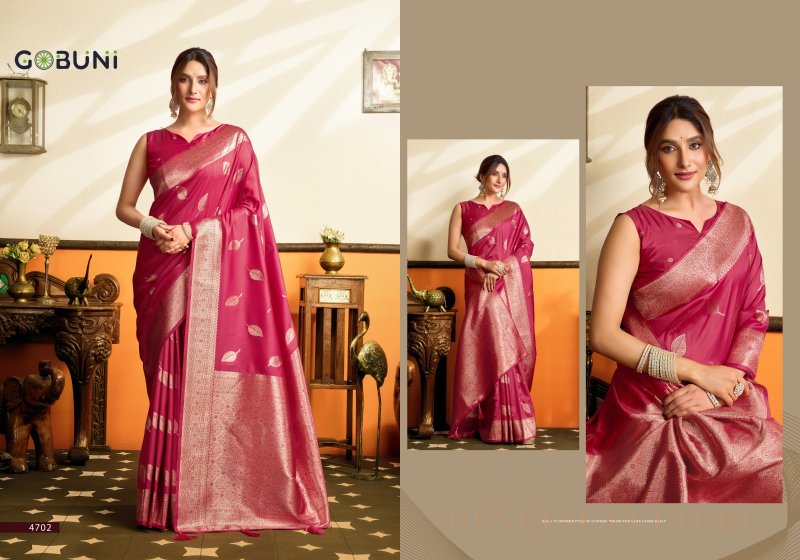 Saroj By Gobuni Silk Designer Saree Collections